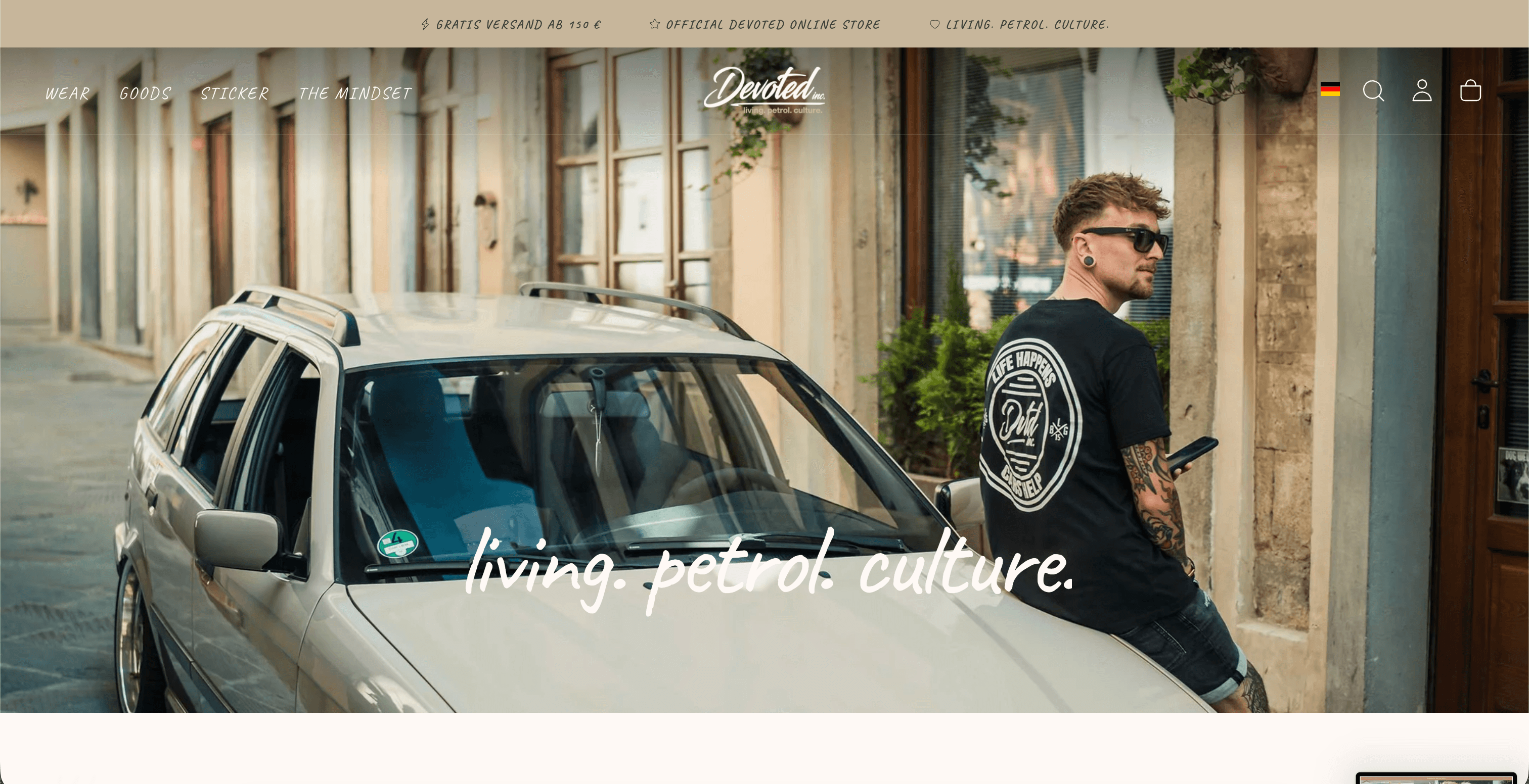 Devoted Inc · D2C Drop-Modell · Shopify mit Liquid